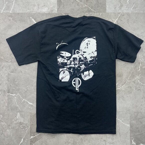 Gildan Other - Vintage Emerson Lake Palmer Graphic Tee Mens Medium ELP Band Tour Carl Palmer